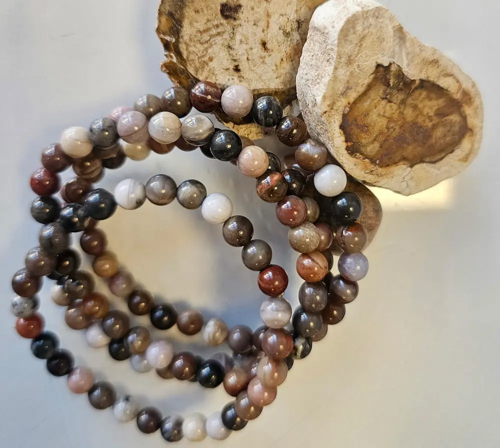 bracciali legno fossile